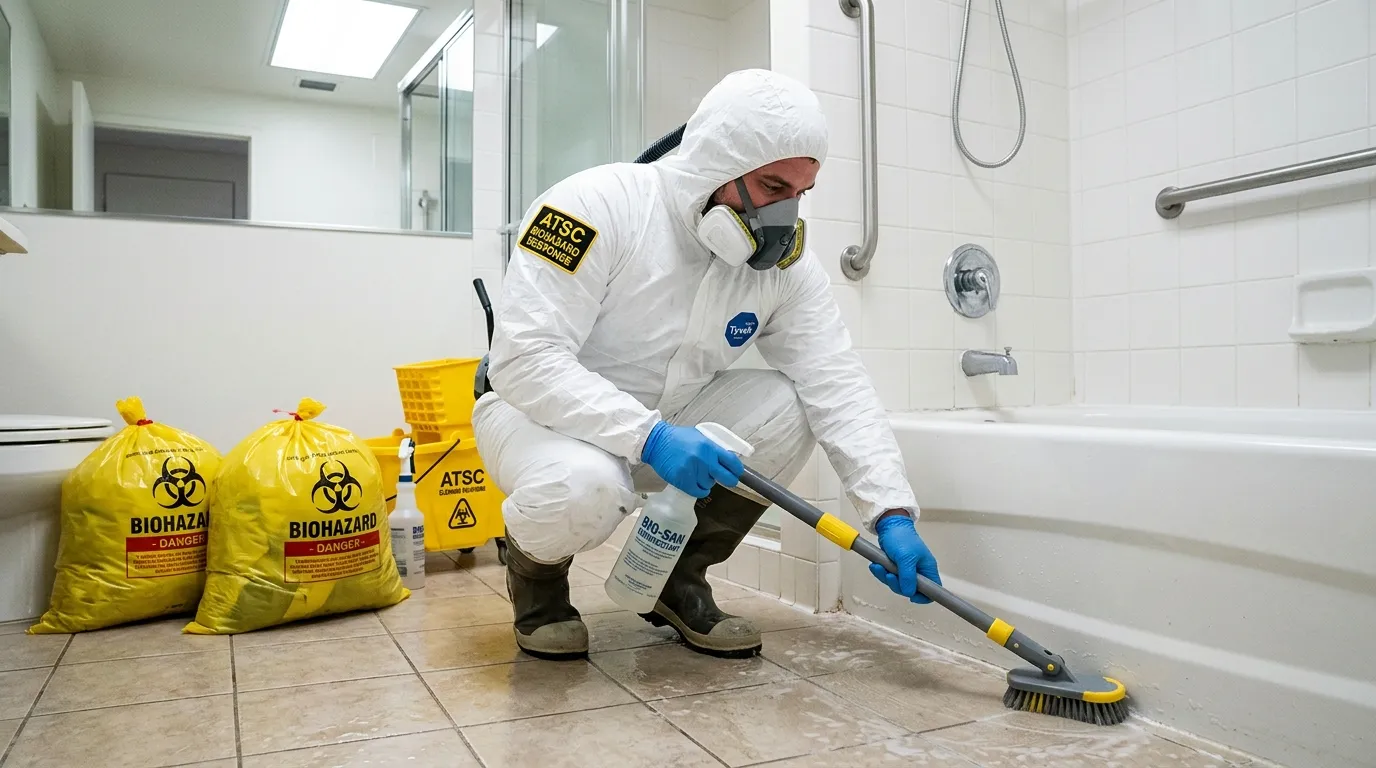 Decontamination equipment deployed for Blood Cleanup in Breckenridge